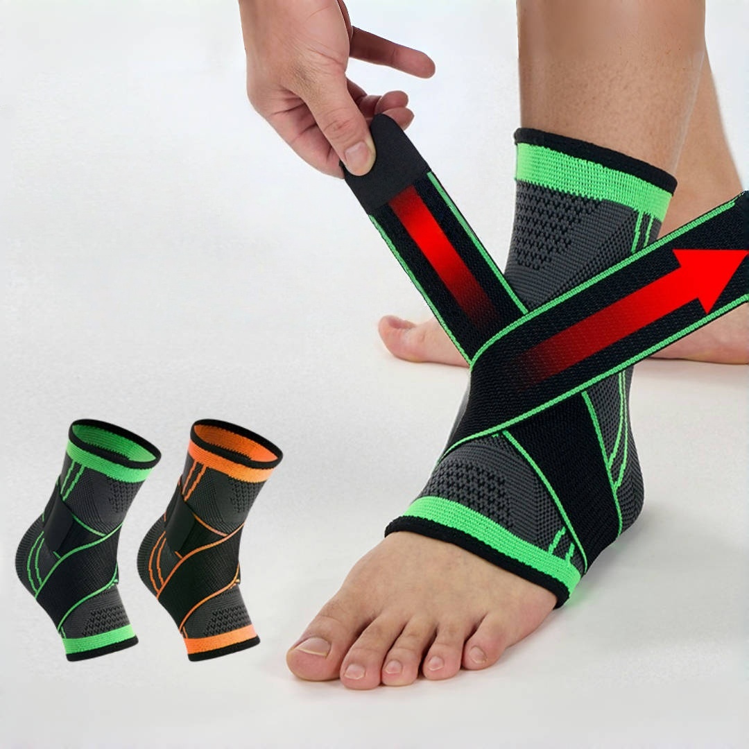 Ankle Mobility Band - Tobillera Deportiva Elástica con Correa, Soporte