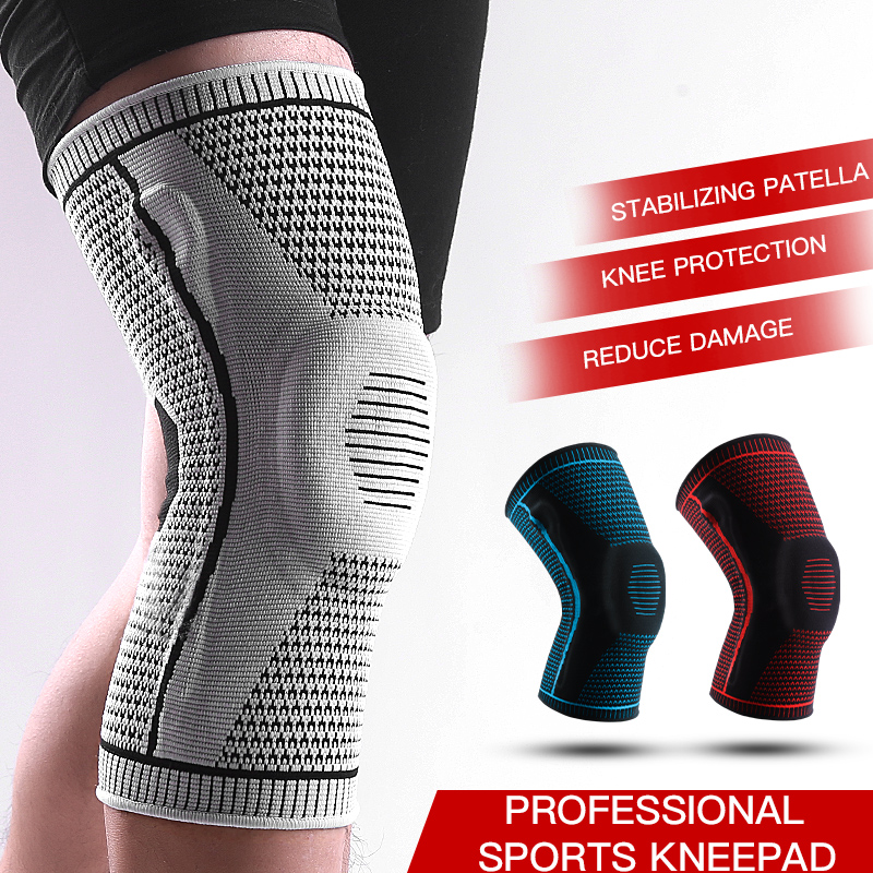 Knee Sleeve Pair - Rodillera antideslizante con estabilizadores de almohadilla