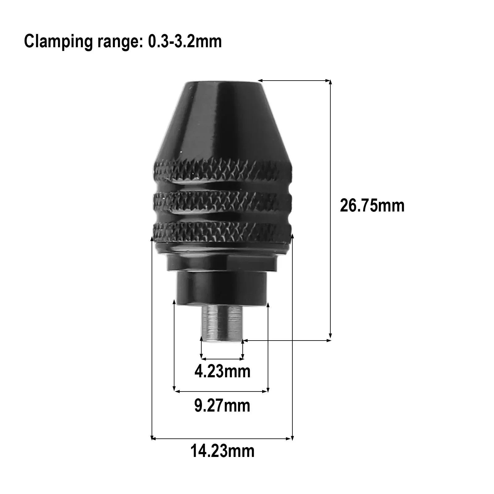 Crossfit Machine - Portabrocas múltiple de 0,3-3,2mm para máquina