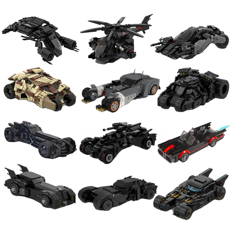 Victor Racket Jetspeed - MOC-coche técnico de superhéroe Knight, serie