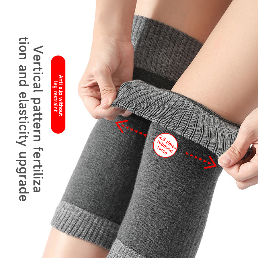 Rodilleras de lana para invier - Knee Sleeve Pair reseña y precio