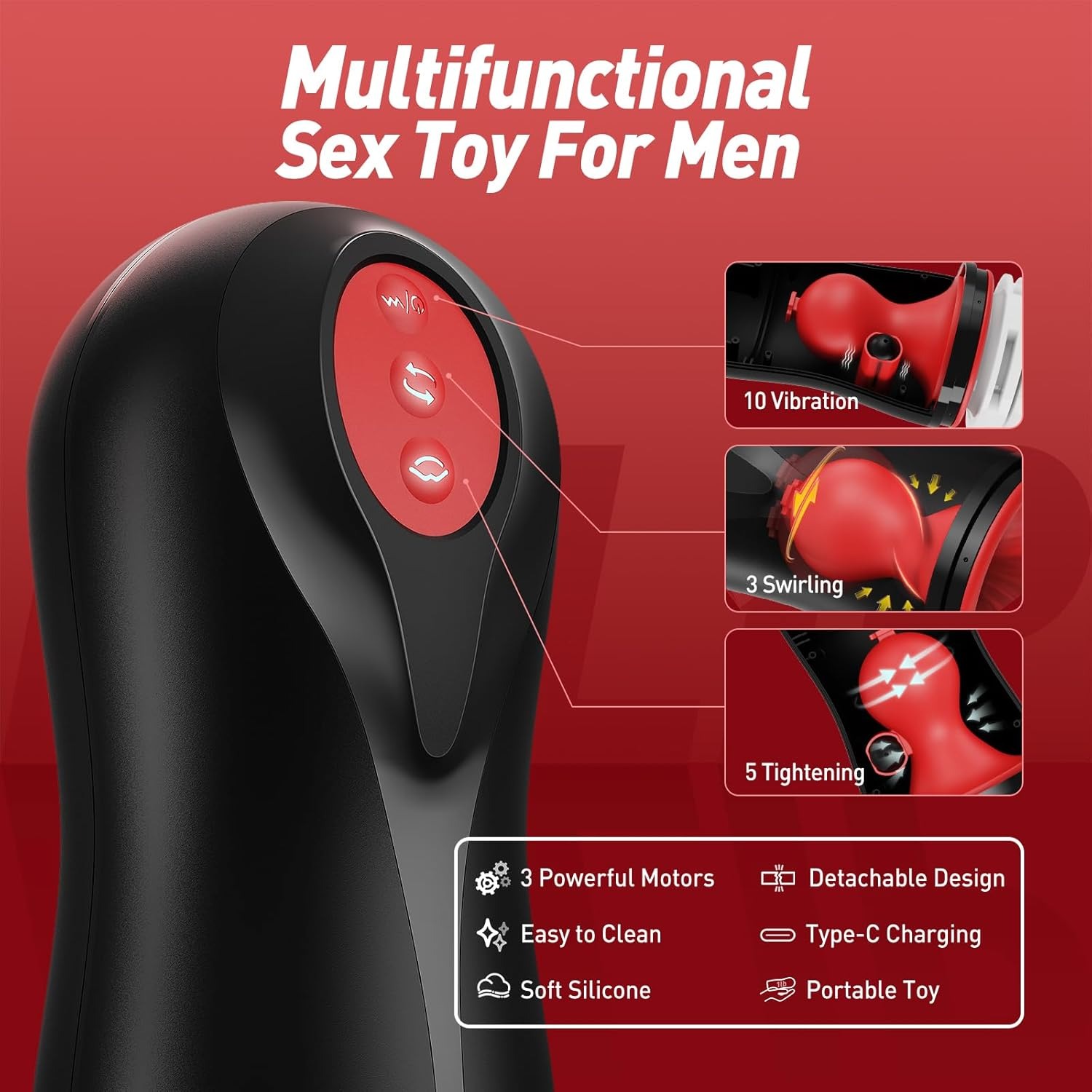 Masturbador masculino multifun - Crossfit Machine reseña y precio