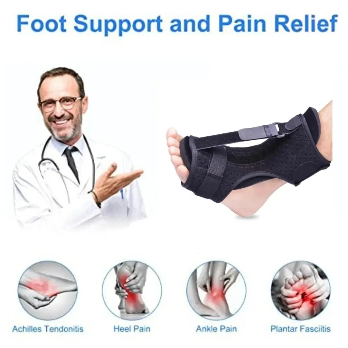Férula nocturna para fascitis  - Ankle Mobility Band reseña y precio