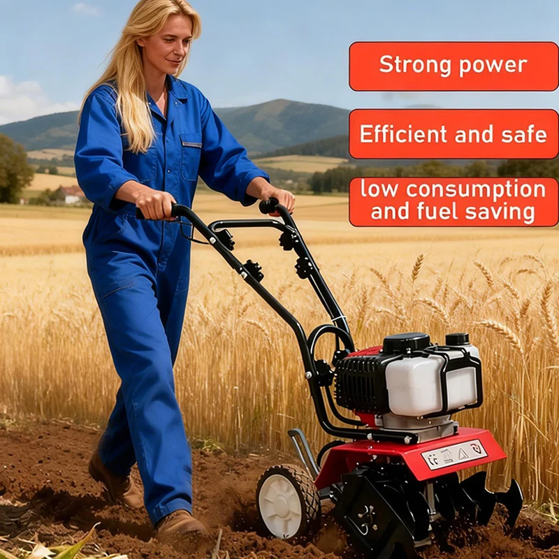 Mini cultivador a gasolina, mo - Crossfit Machine reseña y precio